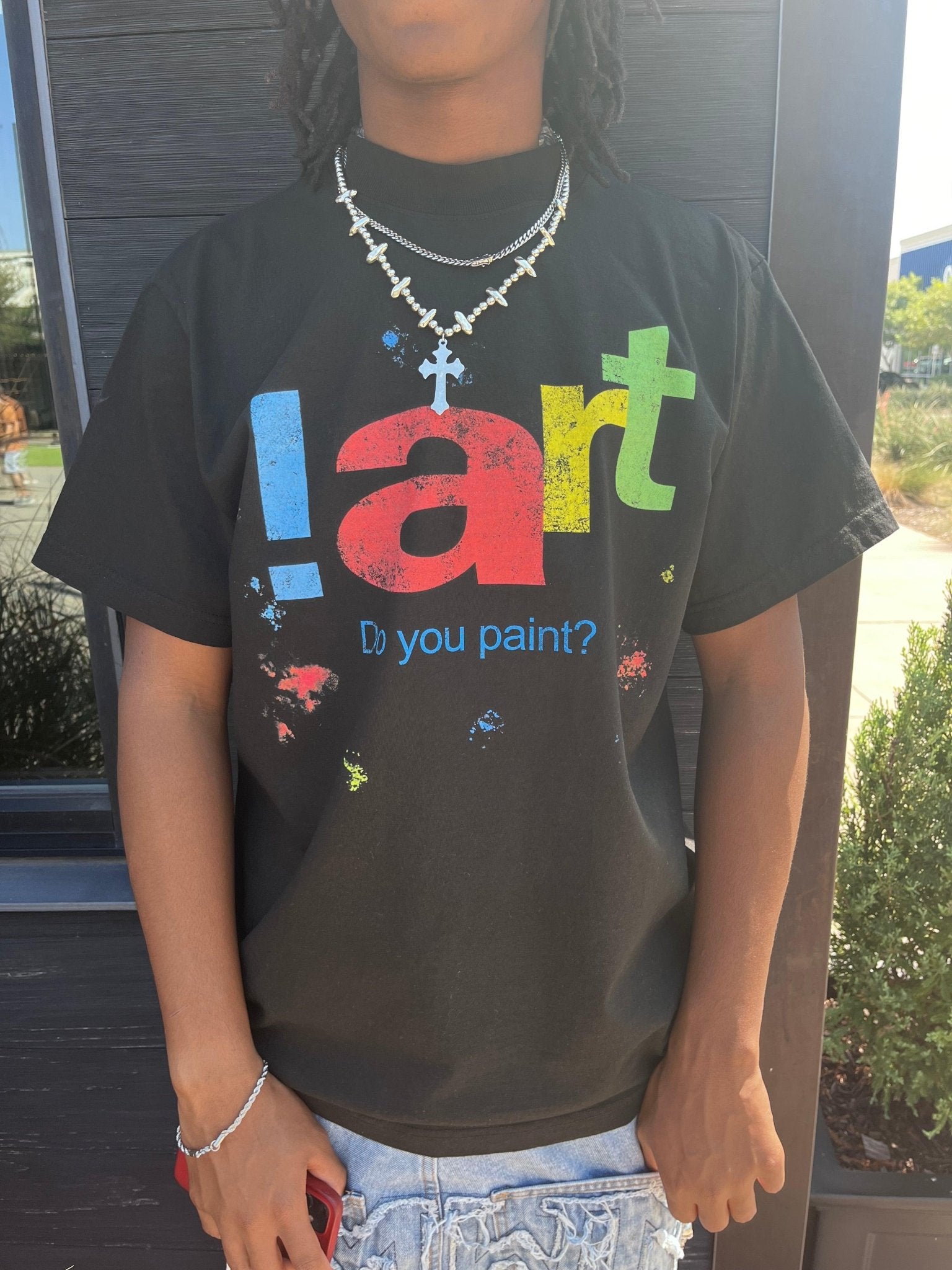 “iaRt! dO yOu?” Tee (SHIPS IN 2 DAYS) - Lifemocksart ®